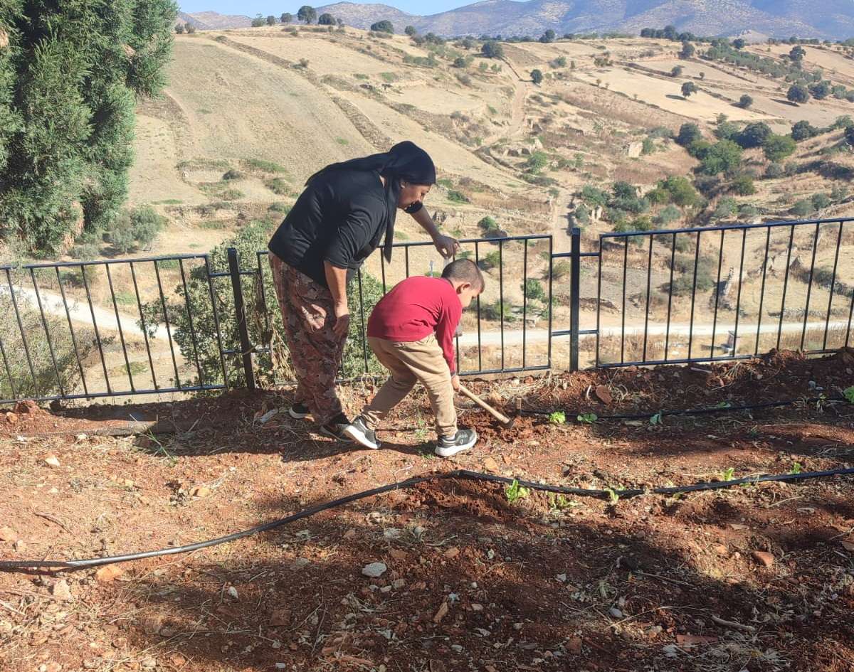 Salihli’de minik eller geleceğe nefes oldu 