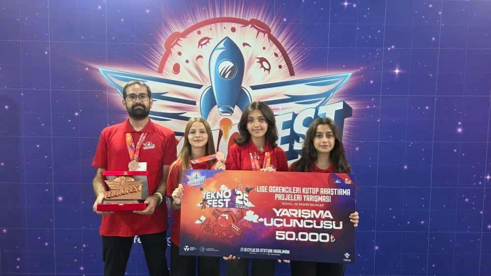 Farkındalık Aurorası Takımı, Teknofest’te Türkiye 3.’sü oldu