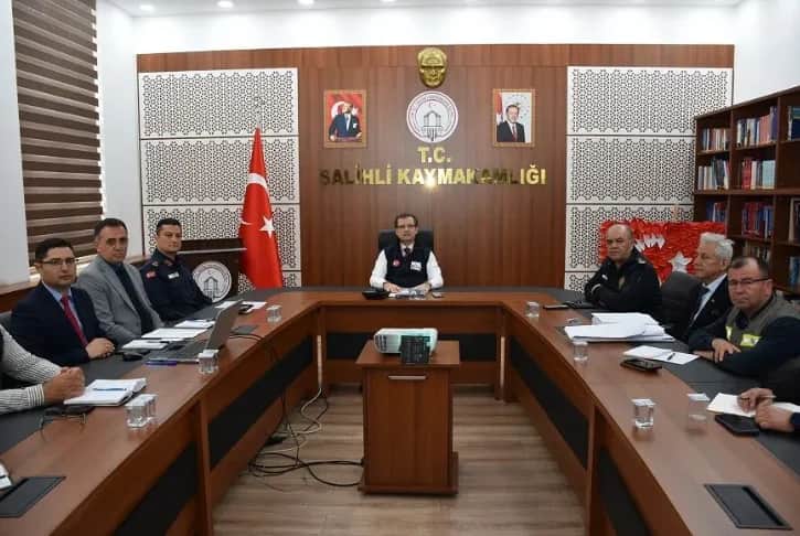 Salihli’de Afet Riskleri Masaya Yatırıldı