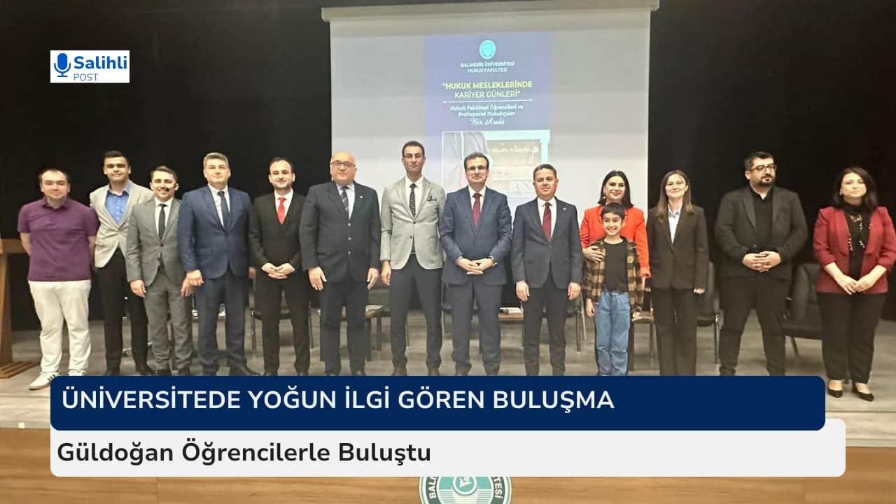 Hukuk Mesleklerinde Kariyer Günleri’nde Güldoğan’a Yoğun İlgi