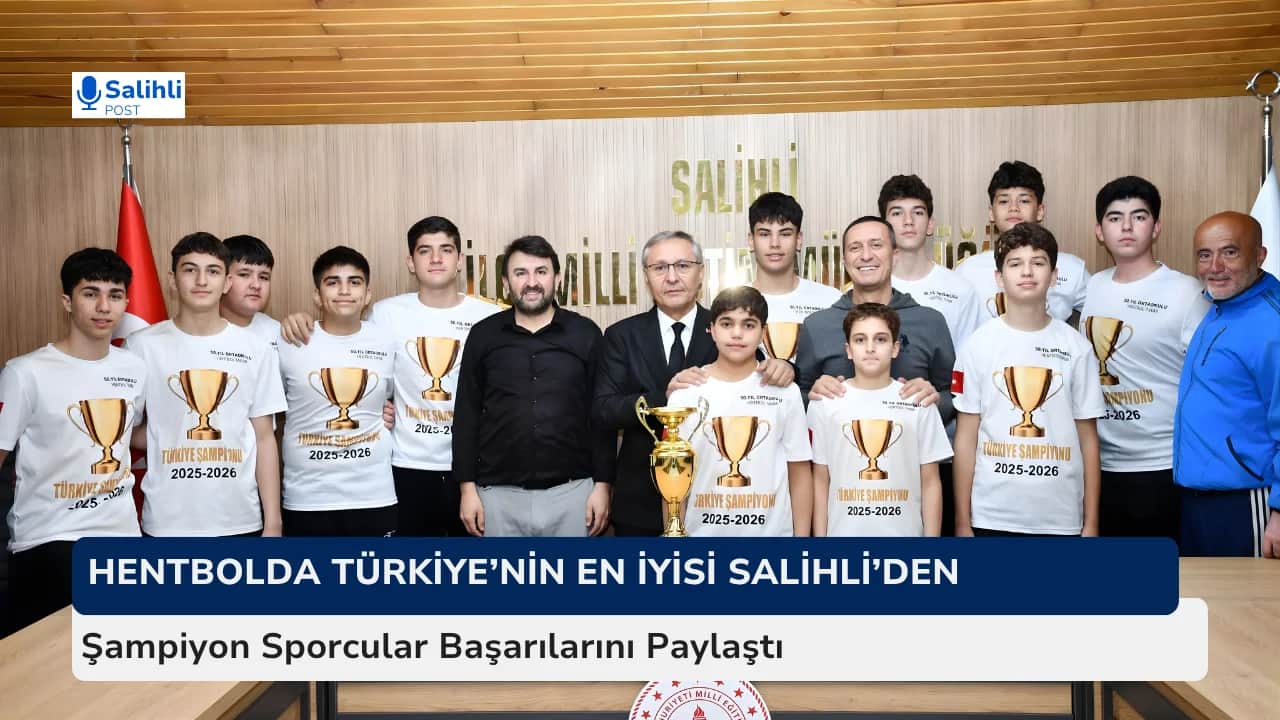 Hentbolda Türkiye’nin En İyisi Salihli’den