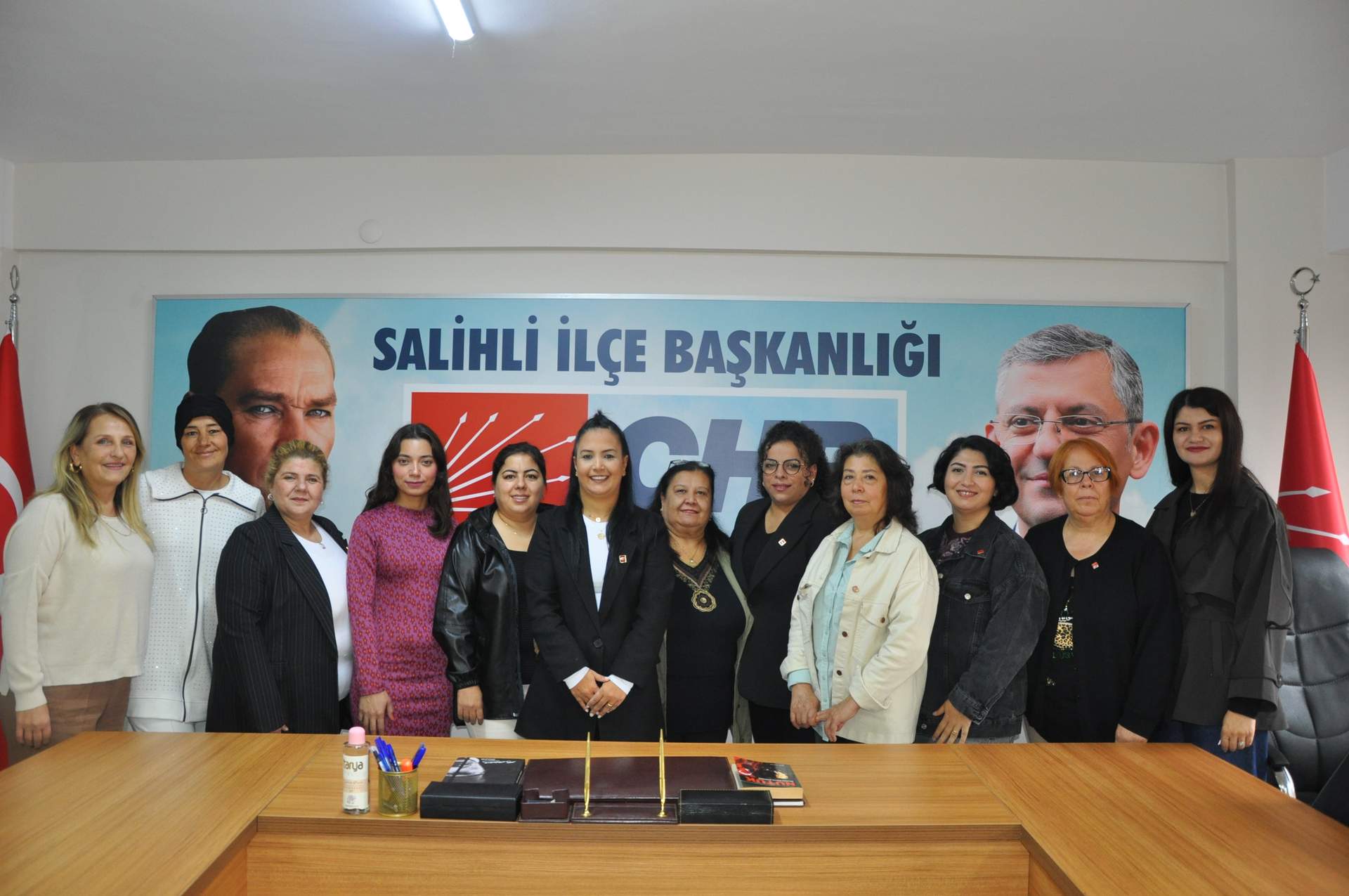 CHP Salihli Kadın Kolları’nda Gonca Akiş dönemi 