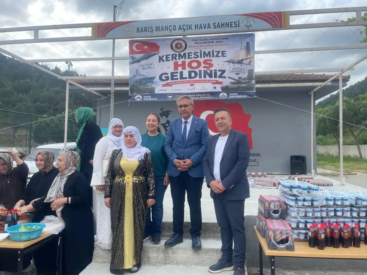 Salihli’de TSK Vakfı Yararına Kermes Düzenlendi
