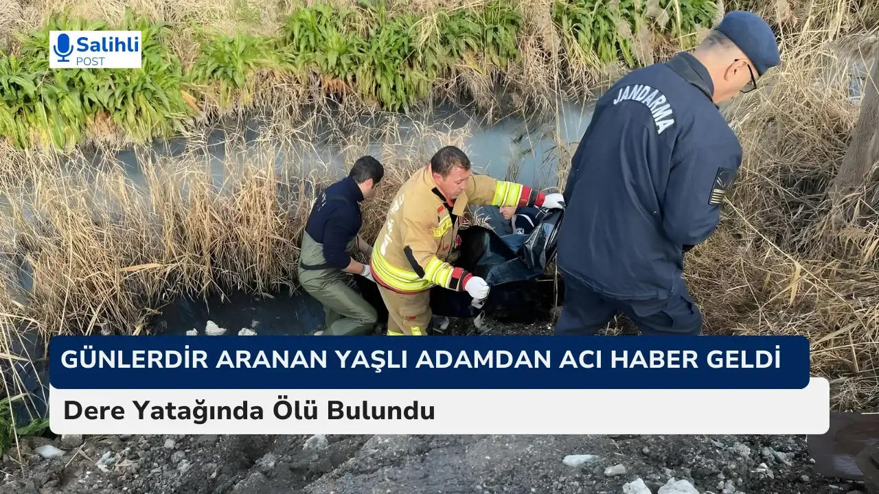 Kayıp Olarak Aranan Adam Dere Yatağında Ölü Bulundu
