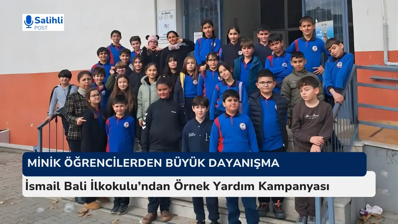 İsmail Bali İlkokulu Öğrencilerinden Örnek Yardım Kampanyası