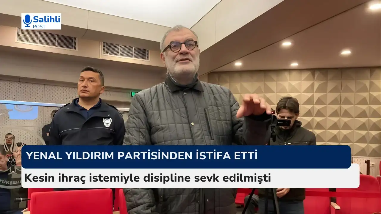 Kesin ihraç istemiyle disipline sevk edilmişti partisinden istifa etti