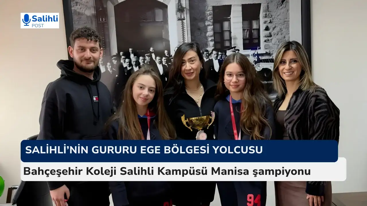 Bahçeşehir Koleji Salihli Kampüsü Manisa şampiyonu