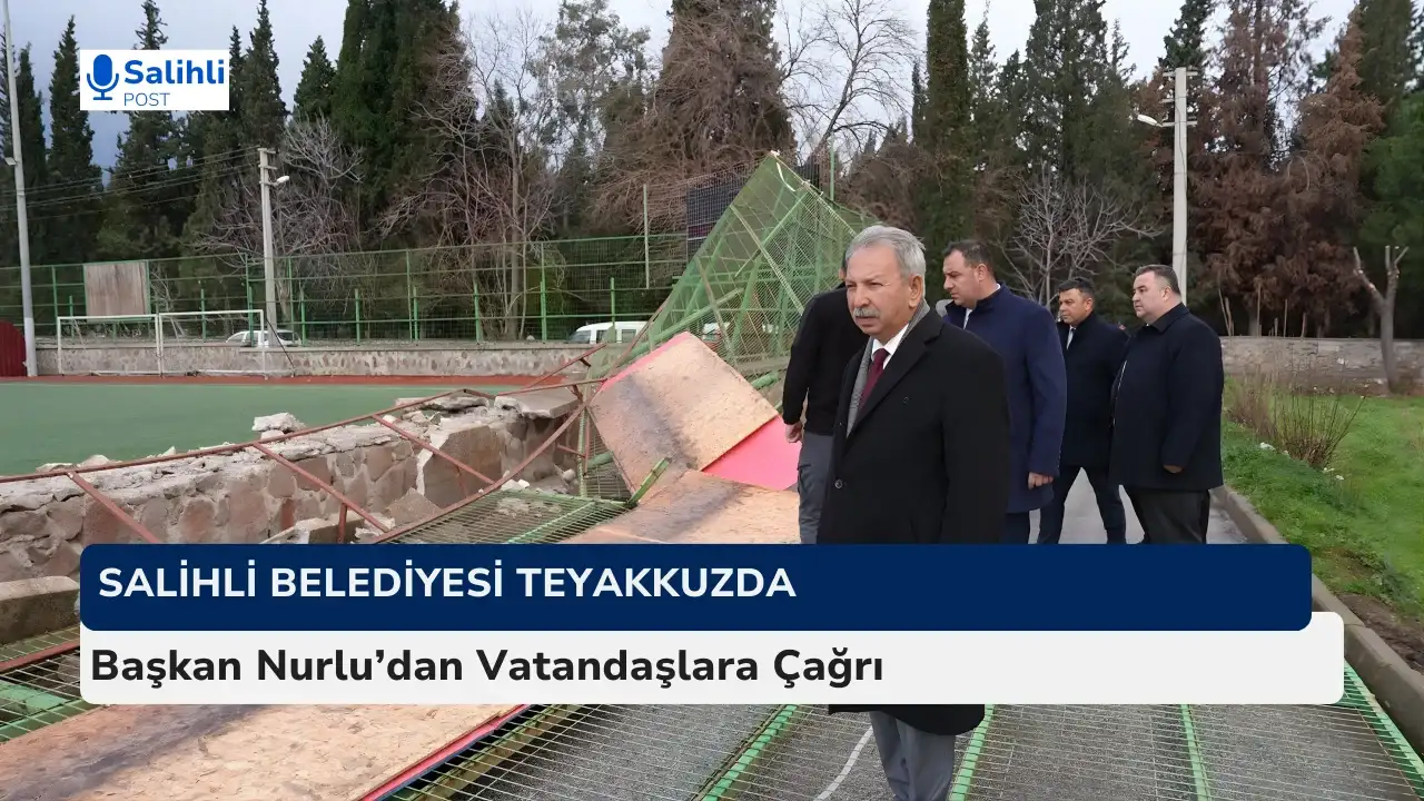Başkan Nurlu 'Ekipler sahada, vatandaşlarımız tedbirli olsun'