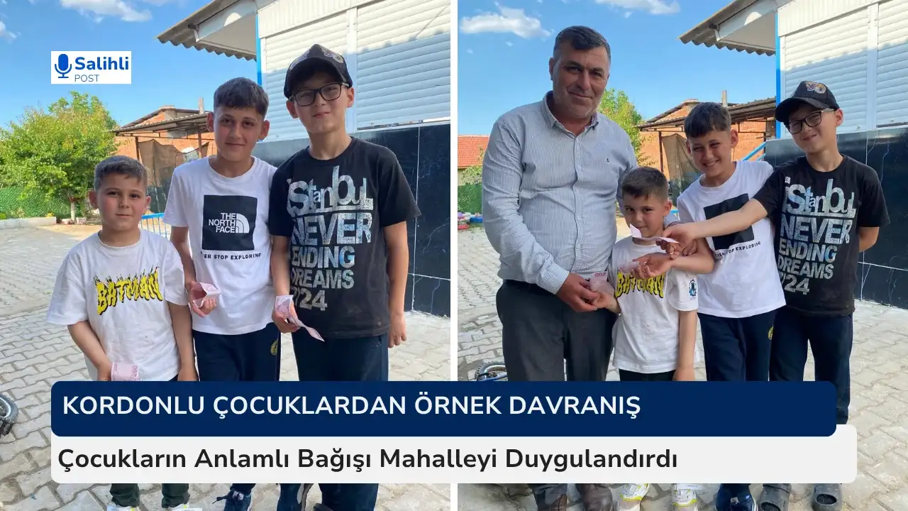 Kordonlu Çocuklardan Örnek Davranış