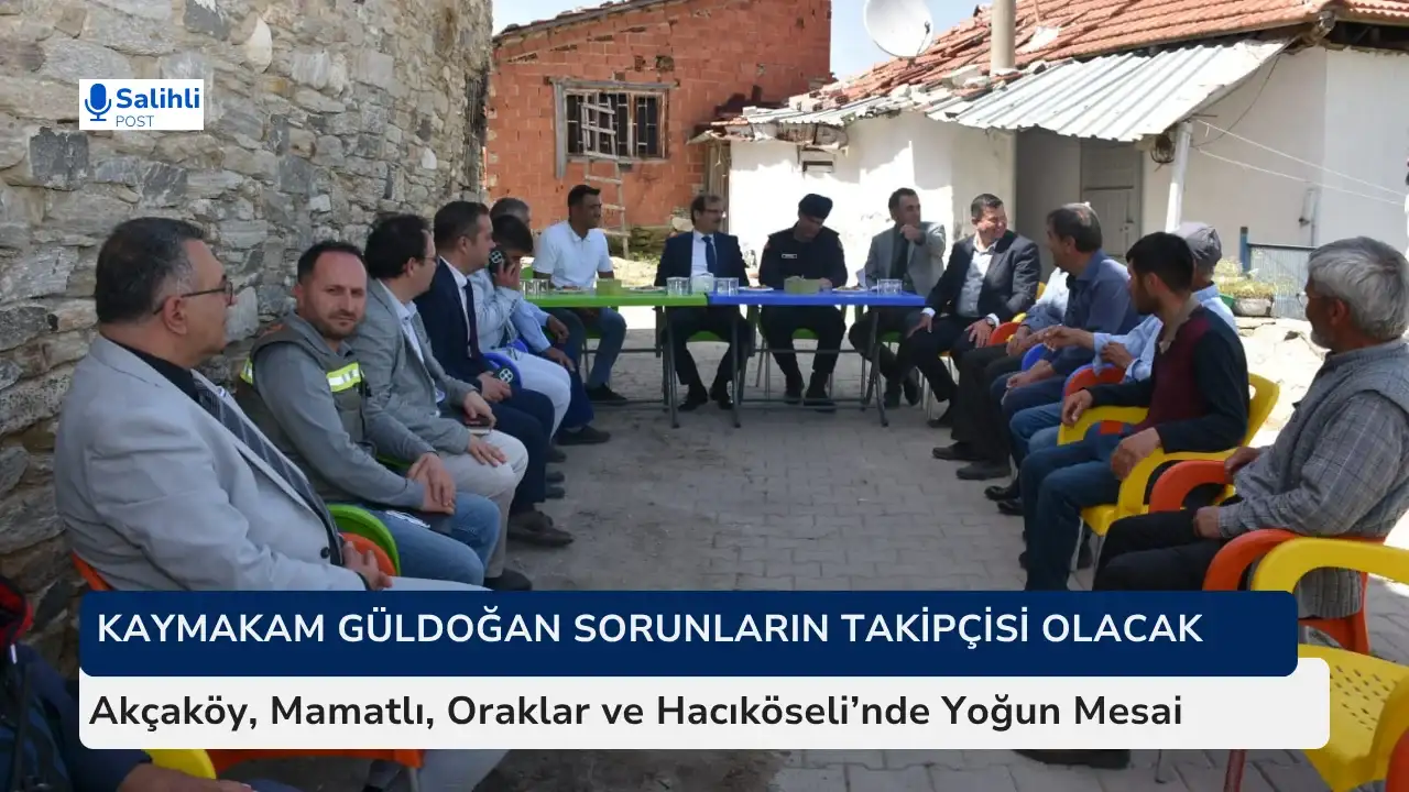 Akçaköy, Mamatlı, Oraklar ve Hacıköseli’nde Yoğun Mesai