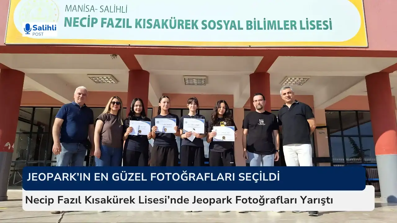 Necip Fazıl Kısakürek Lisesi’nde Jeopark Fotoğrafları Yarıştı