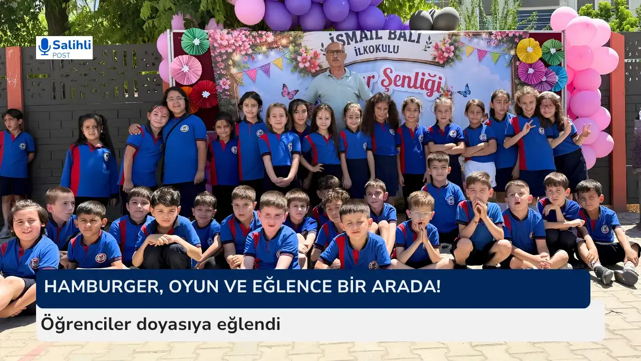 İsmail Bali İlkokulu’nda çocukların mutluluğu görülmeye değerdi