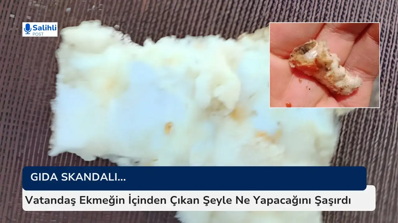 Vatandaş Ekmeğin İçinden Çıkan Şeyle Ne Yapacağını Şaşırdı