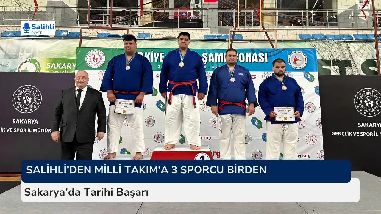 Salihli’den Milli Takım’a 3 Sporcu Birden