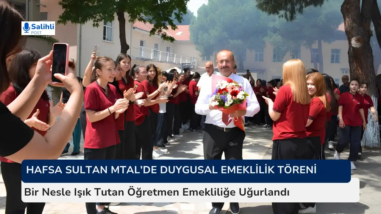 Hafsa Sultan MTAL’de Eğitimciye Anlamlı Veda