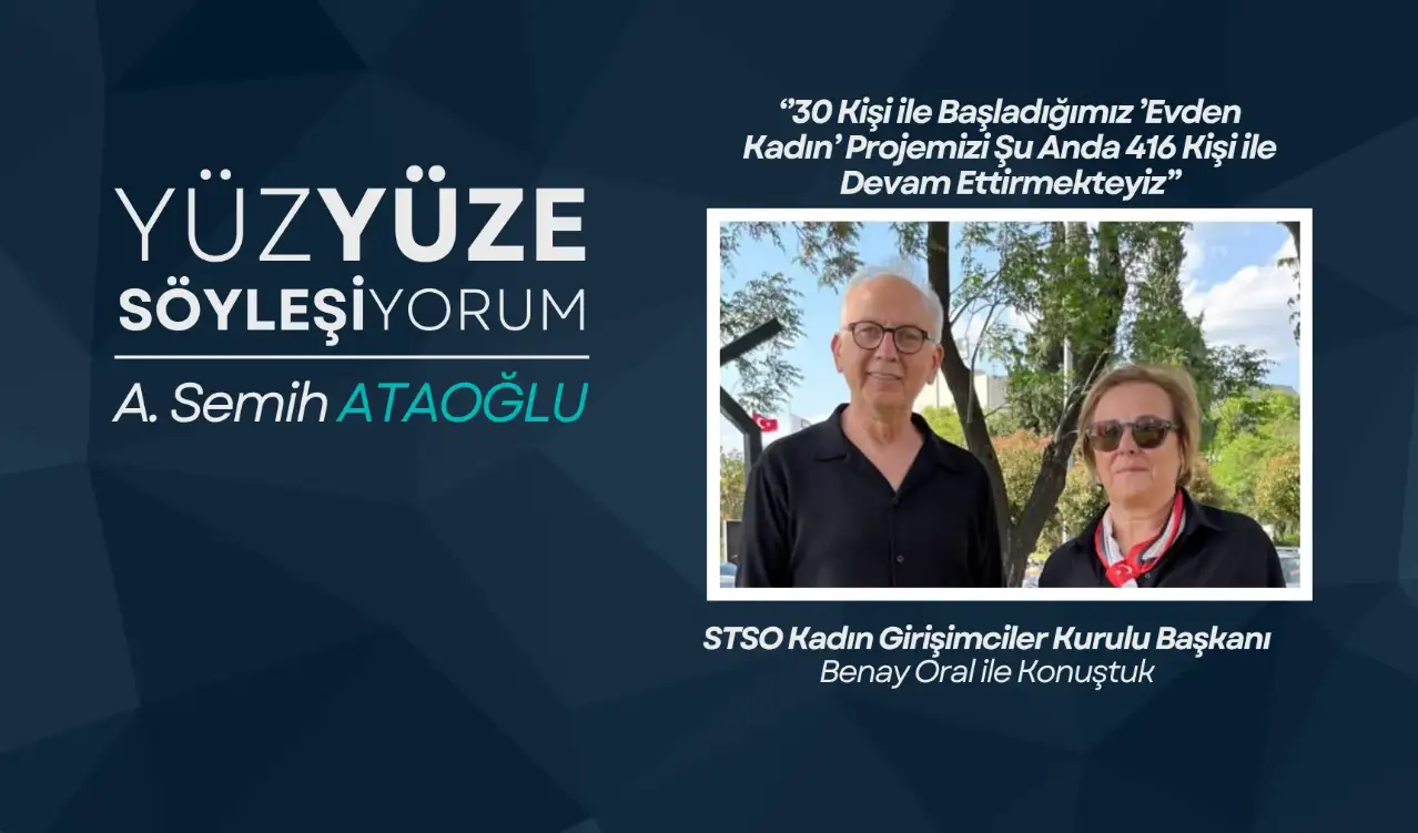 ‘’30 Kişi ile Başladığımız ’Evden Kadın’ Projemizi Şu Anda 416 Kişi ile Devam Ettirmekteyiz’’