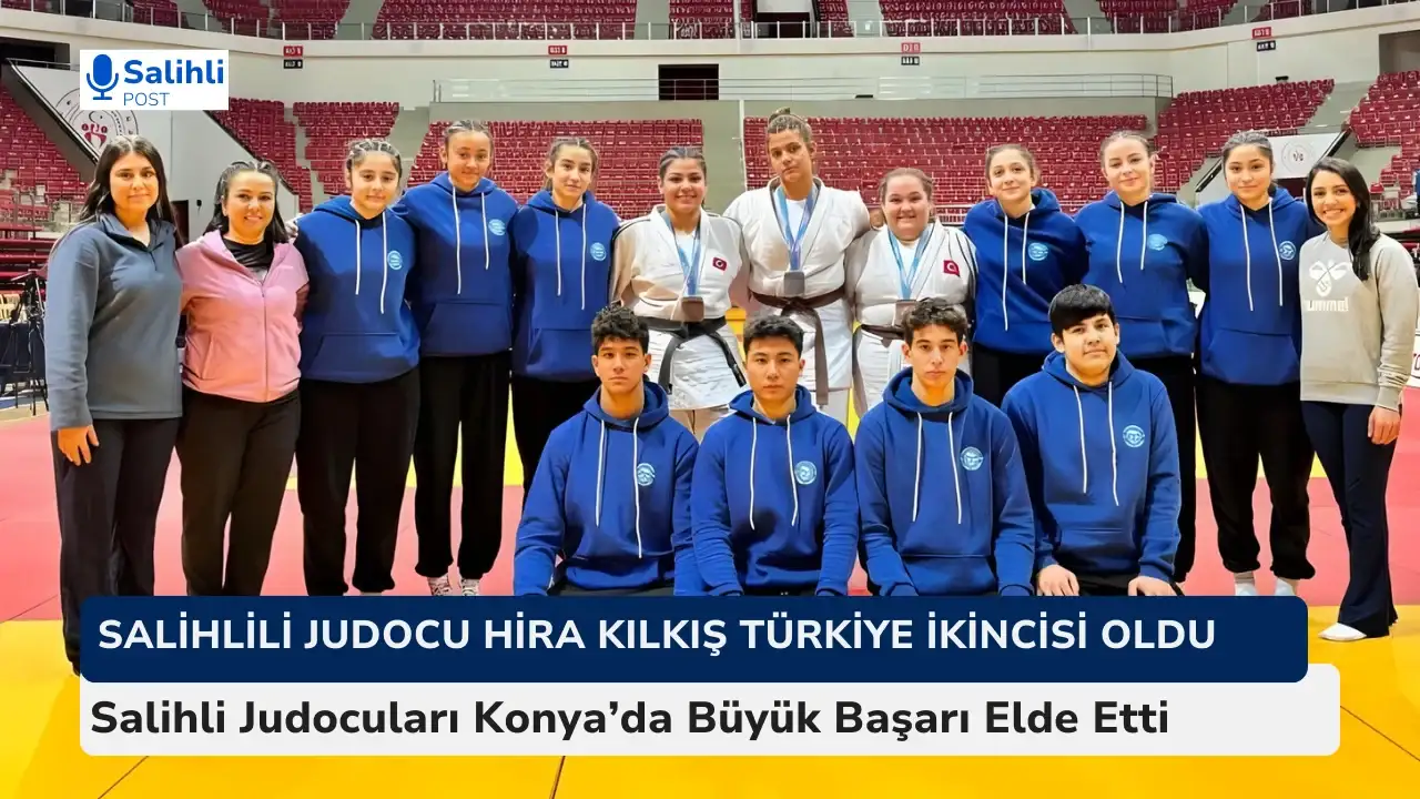 Salihli’nin Gururu Hira Kılkış Türkiye İkincisi!