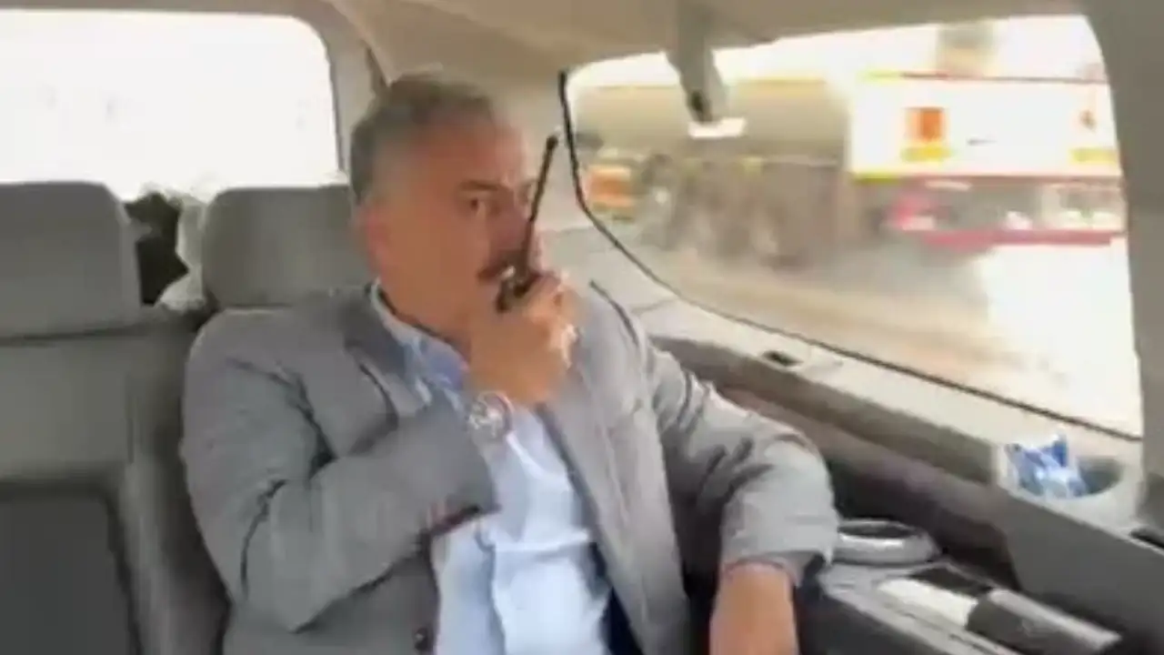 3 yılın ardından duygusal ayrılık...Telsizden vedalaştı