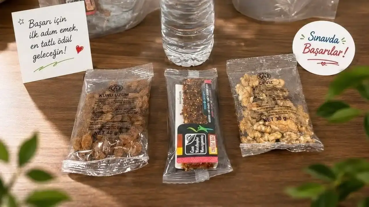 Sınav Arasında Doğal Enerji... TARİŞ Paketleri Dağıtılacak