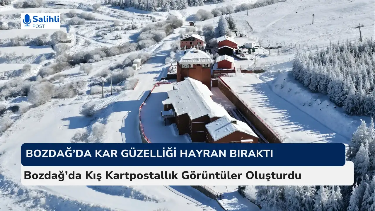 Bozdağ Beyaza Büründü, Kartpostallık Manzaralar Ortaya Çıktı